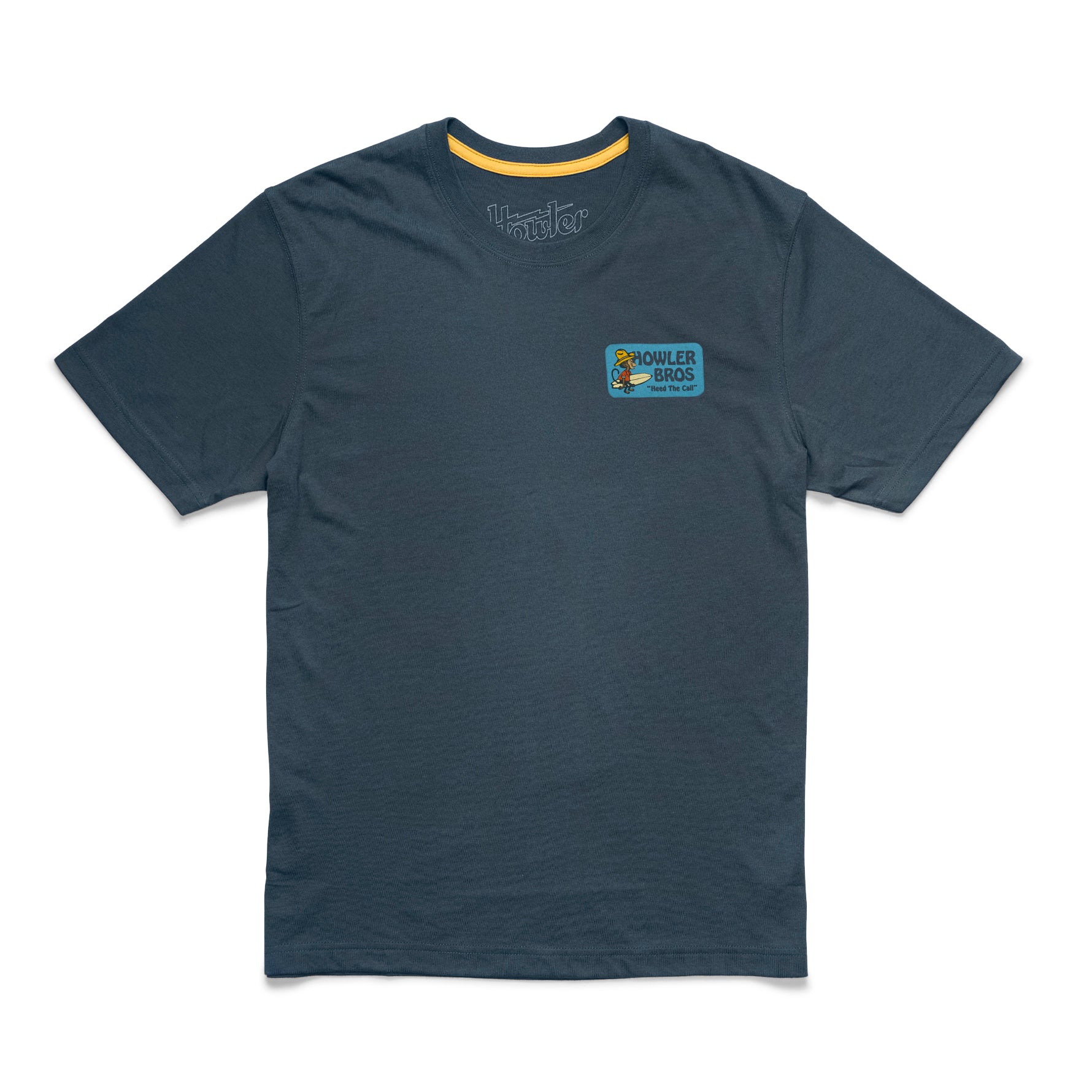 El Monito Surfs Badge T-Shirt- Key Largo